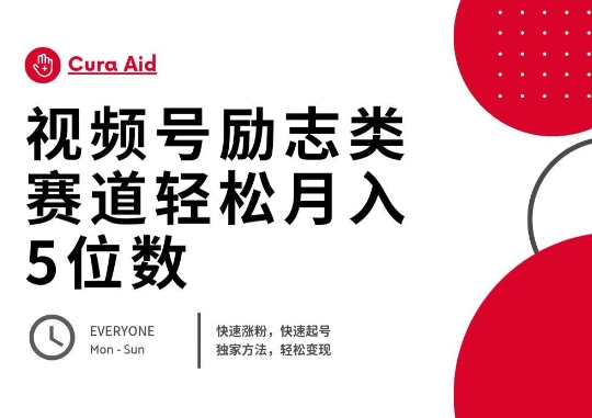 视频号励志类赛道快速涨粉500+，快速起号，轻松变现月入过W-小飞项目网